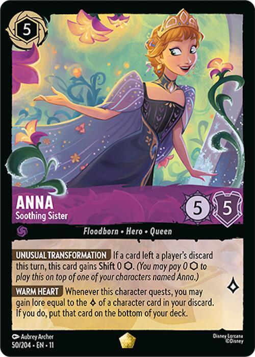 Anna, Soothing Sister 50/204 (Winterspell) - Cold Foil