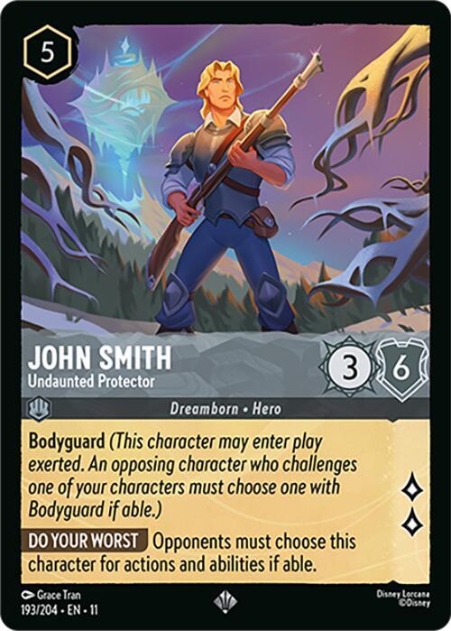 John Smith Undaunted Protector 193/204 () - Cold Foil