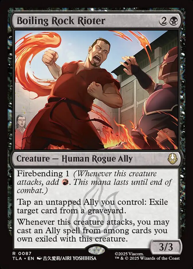 Boiling Rock Rioter 87/286 (Avatar: The Last Airbender)