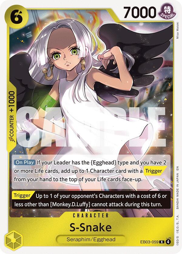 S-Snake EB03-059 (Extra Booster: One Piece Heroines Edition) - Foil
