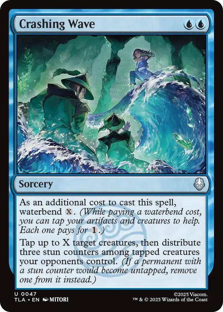 Crashing Wave 47/286 (Avatar: The Last Airbender) - Foil