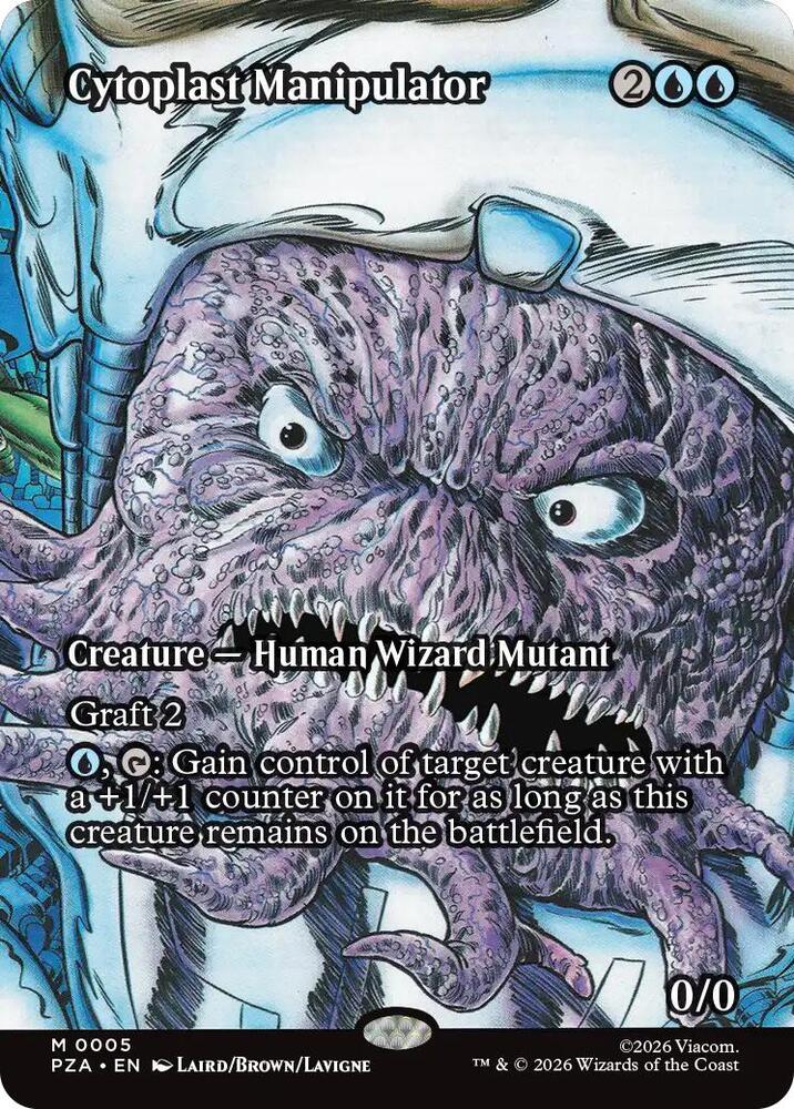 Cytoplast Manipulator 5/20 (Teenage Mutant Ninja Turtles Source Material) - Borderless