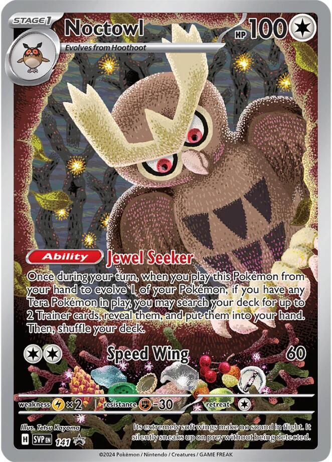 Noctowl 141 (SV: Scarlet & Violet Promo Cards) - Holofoil