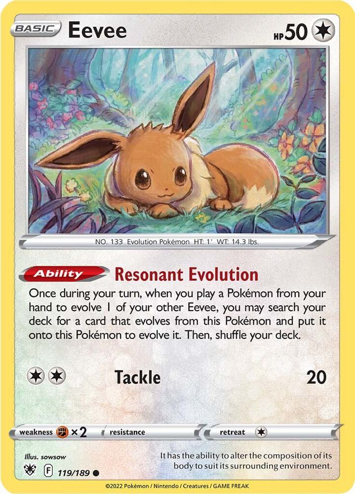 Eevee 119/189 (SWSH10: Astral Radiance)