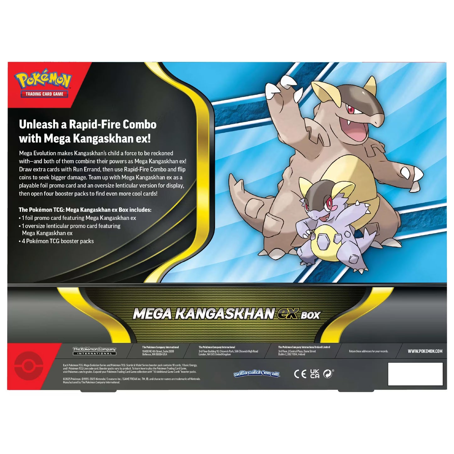 Pokemon Mega Kangaskhan ex Box