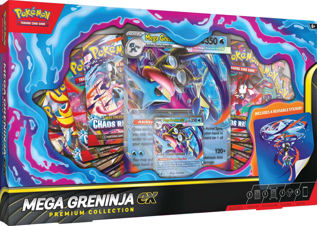 Pokemon TCG: Mega Graninja Ex Premium Collection