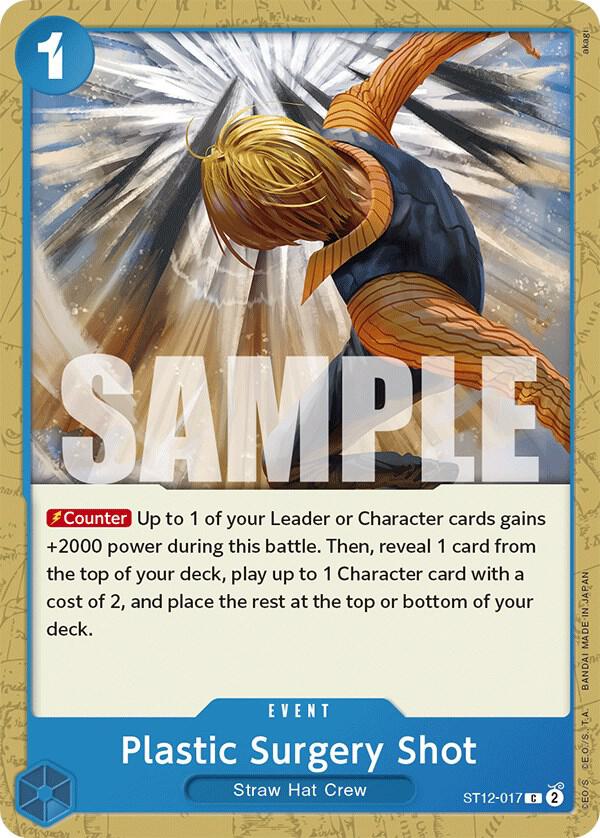 Plastic Surgery Shot ST12-017 (Starter Deck 12: Zoro and Sanji)