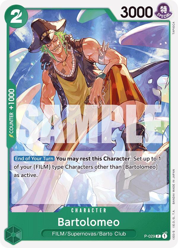 Bartolomeo (Reprint) P-029 (Premium Booster -The Best-)
