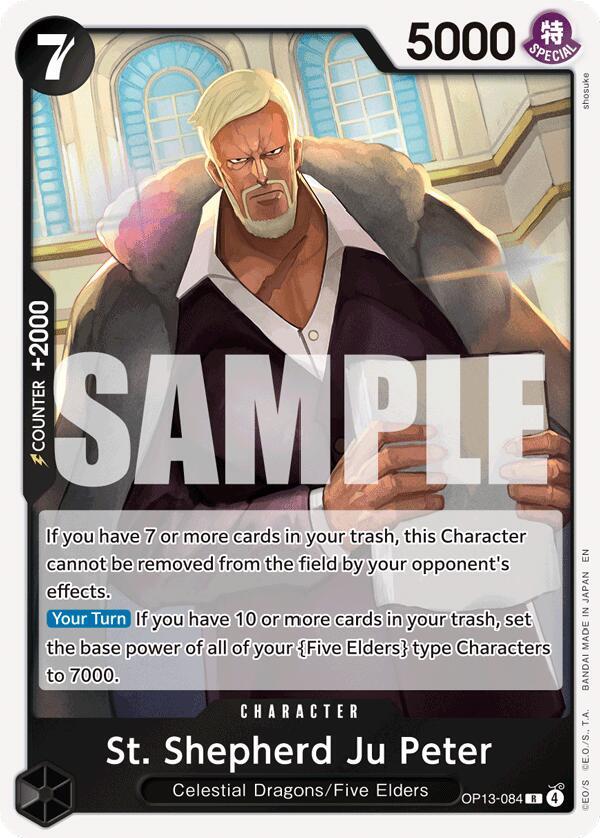 St. Shepherd Ju Peter OP13-084 (Carrying On His Will) - Foil