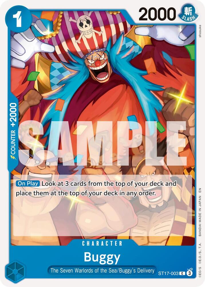 Buggy (Reprint) ST17-003 (Premium Booster -The Best- Vol. 2)
