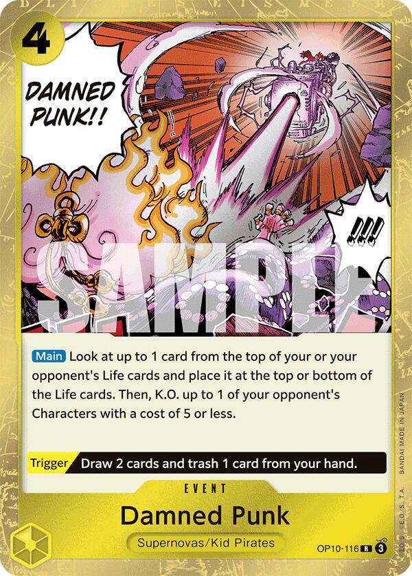 Damned Punk OP10-116 (Royal Blood) - Foil