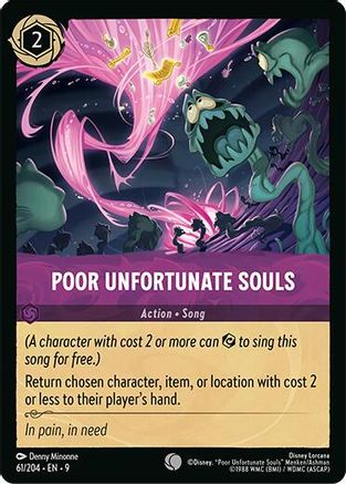 Poor Unfortunate Souls (61/204) - Fabled Cold Foil