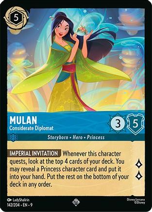 Mulan - Considerate Diplomat (142/204) - Fabled