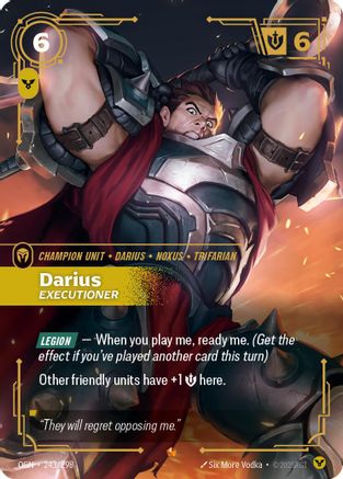 Darius - Executioner (243/298) - Origins Foil