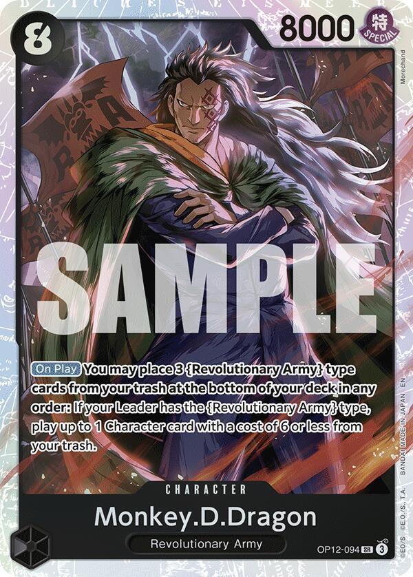Monkey.D.Dragon OP12-094 (Legacy of the Master) - Foil