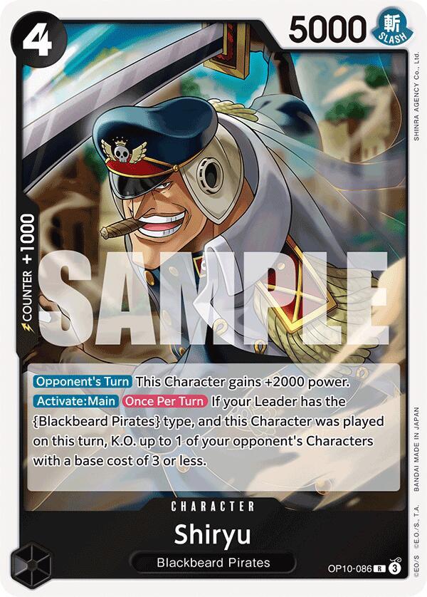 Shiryu OP10-086 (Royal Blood) - Foil