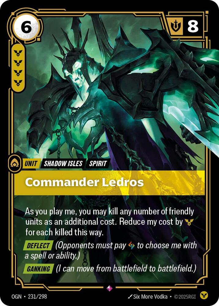 Commander Ledros 231/298 (Origins) - Foil
