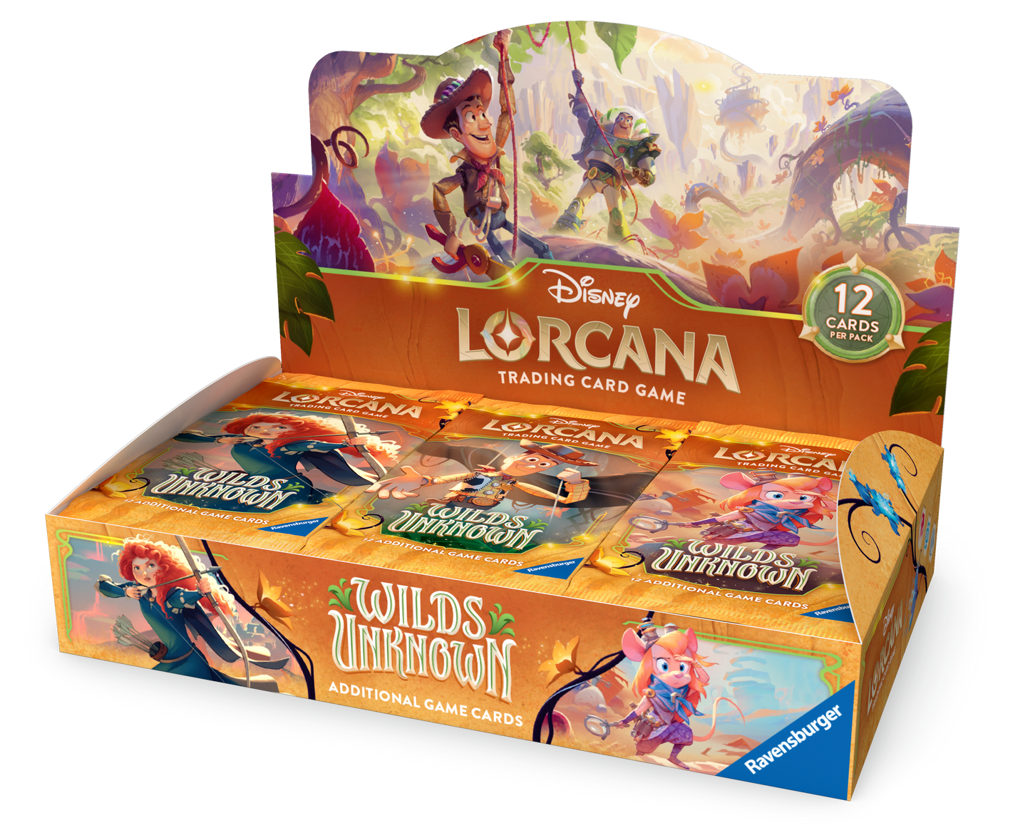 Disney Lorcana TCG Wilds Unknown Booster Box