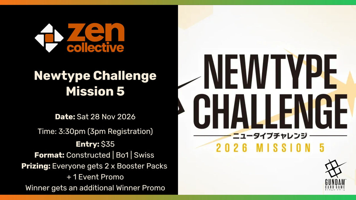 Gundam - Newtype Challenge 2026 Mission 5 (Sat) - 28 November 2026