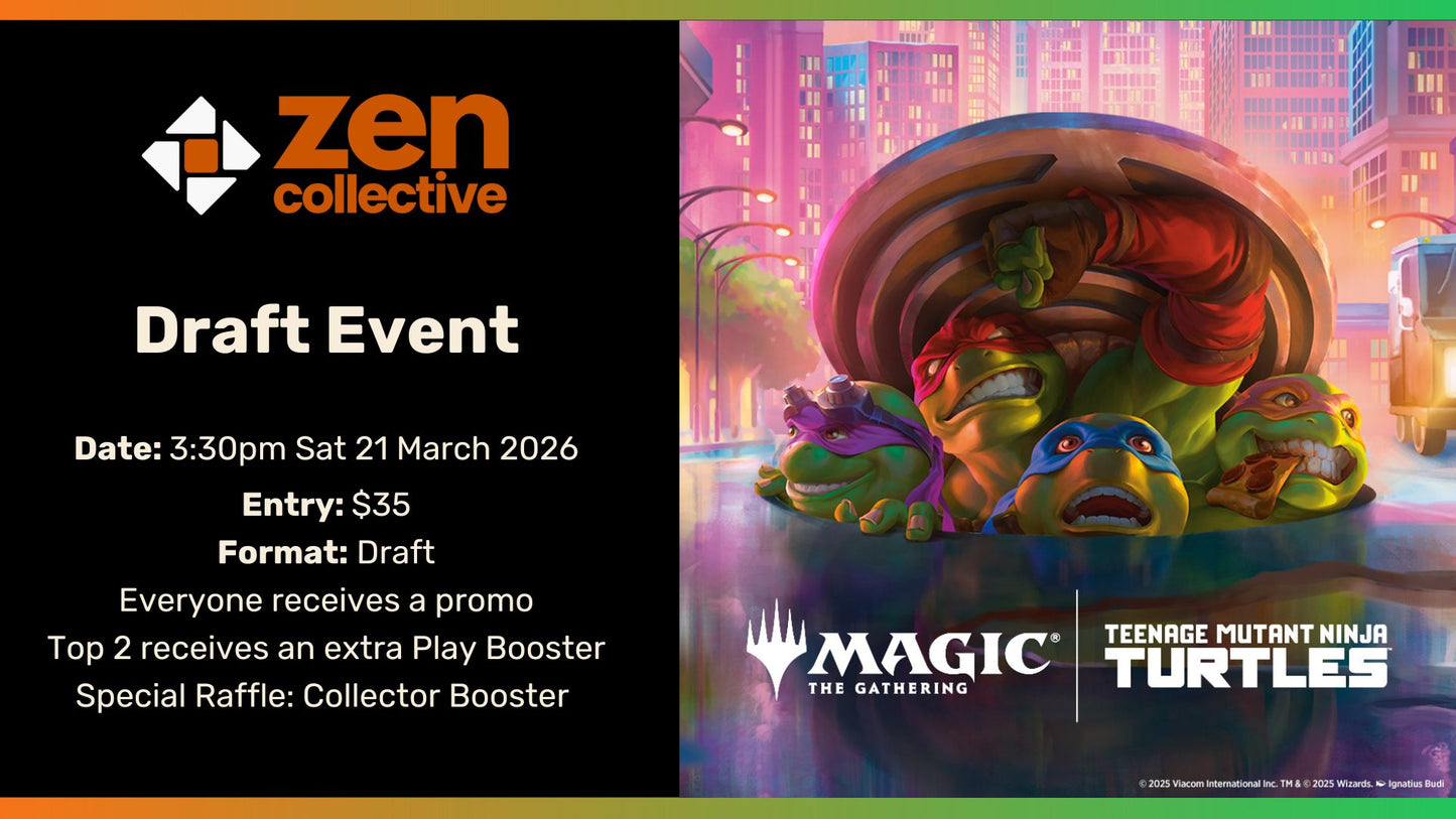 Magic: The Gathering - TMNT Draft Event - 21 Mar 2026