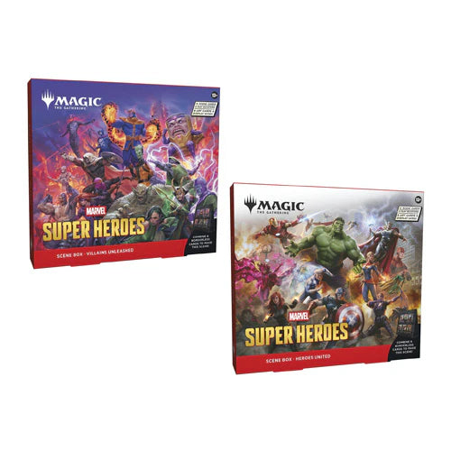 mtg marvel booster box Amazon.com: Magic: The Gathering | Marvel Super Heroes Play Booster Box |  30 Packs