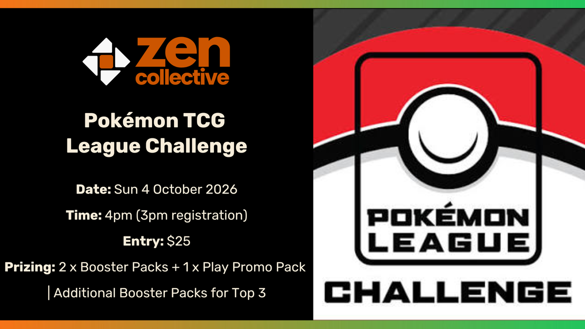 Pokémon TCG - League Challenge (Sun) - 4 October 2026