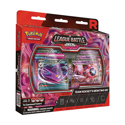 Pokemon Team Rocket's Mewtwo ex League Battle Deck