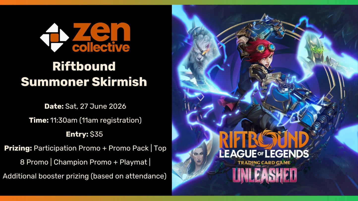 Riftbound Summoner Skirmish (Sat) - 27 June 2026