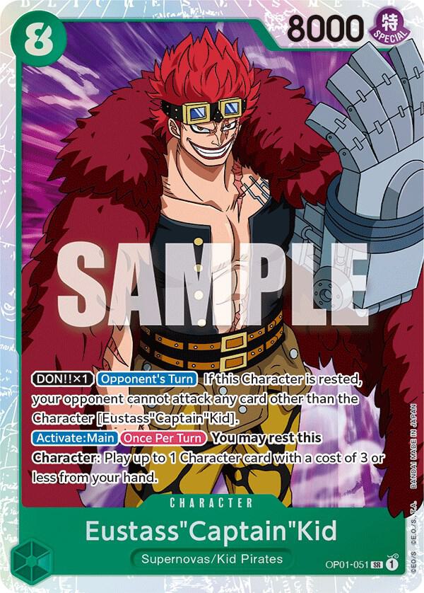 Eustass"Captain"Kid OP01-051 (Romance Dawn) - Foil