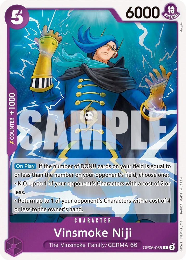 Vinsmoke Niji OP06-065 (Wings of the Captain) - Foil