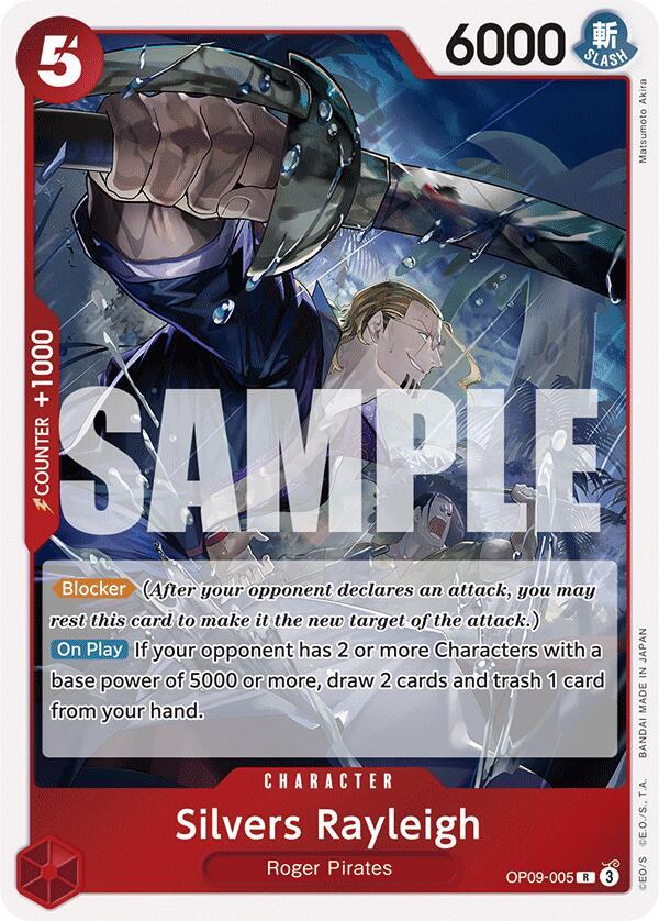 Silvers Rayleigh OP09-005 (Emperors in the New World) - Foil