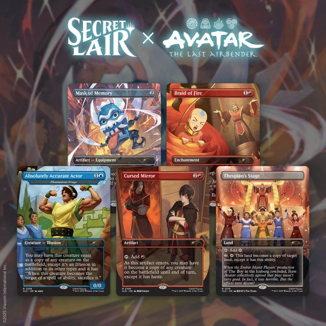 MTG Secret Lair x Avatar - Ember Island Players Rainbow (Non Foil)