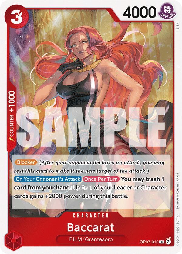 Baccarat OP07-010 (500 Years in the Future) - Foil