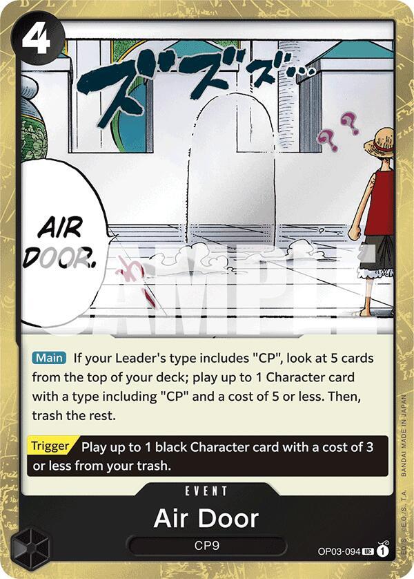 Air Door OP03-094 (Premium Booster -The Best-) - Jolly Roger Foil