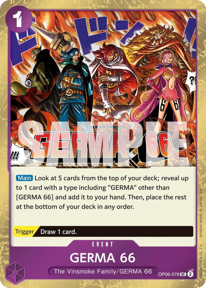 GERMA 66 OP06-078 (Premium Booster -The Best- Vol. 2) - Pirate Foil