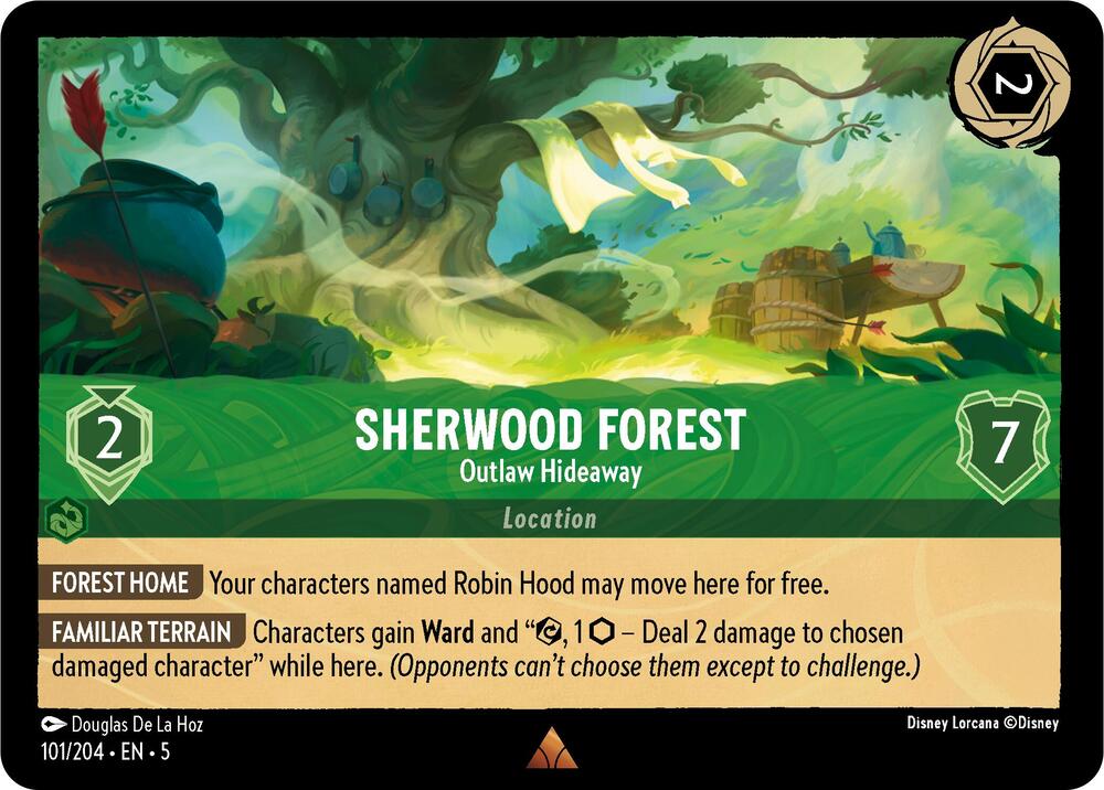 Sherwood Forest, Outlaw Hideaway 101/204 (Shimmering Skies)