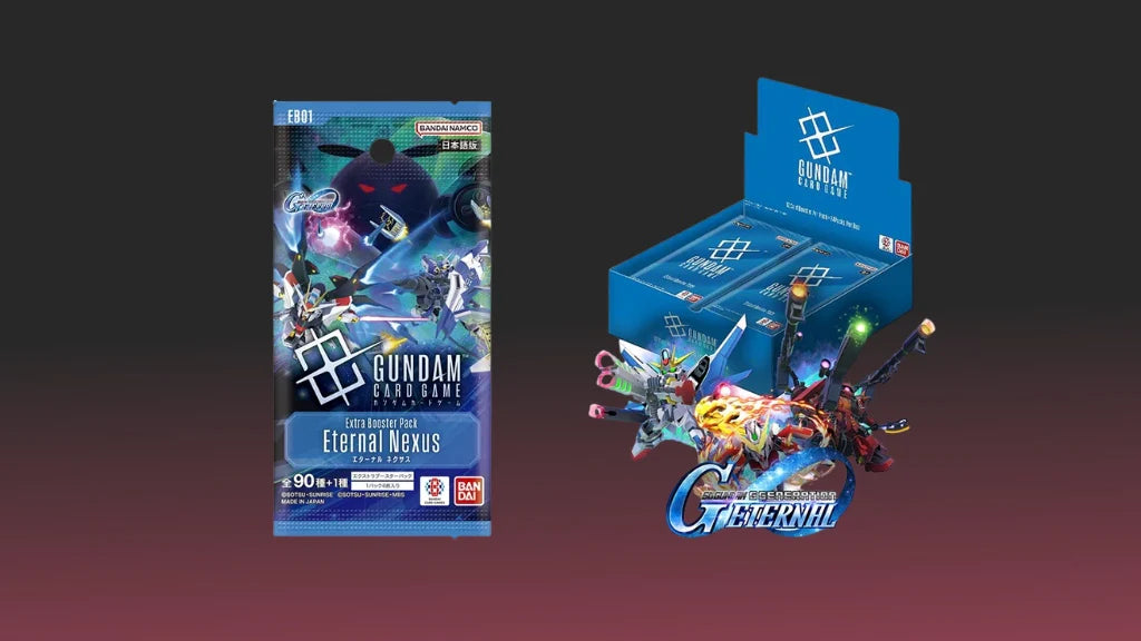 PRE ORDER: Gundam Card Game: Extra Booster Box EB01 - Eternal Nexus