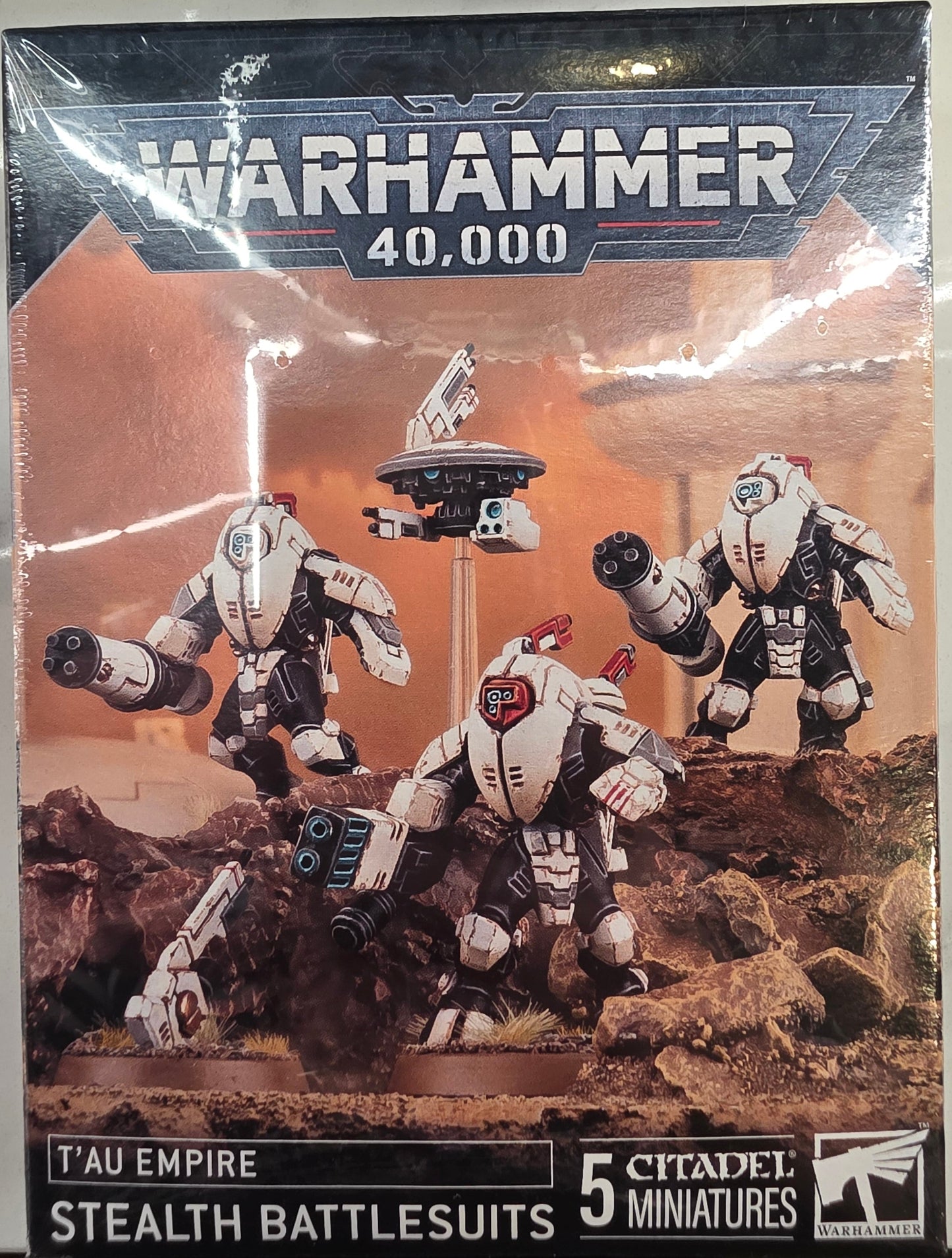Warhammer 40000 T'au Empire Stealth Battlesuits