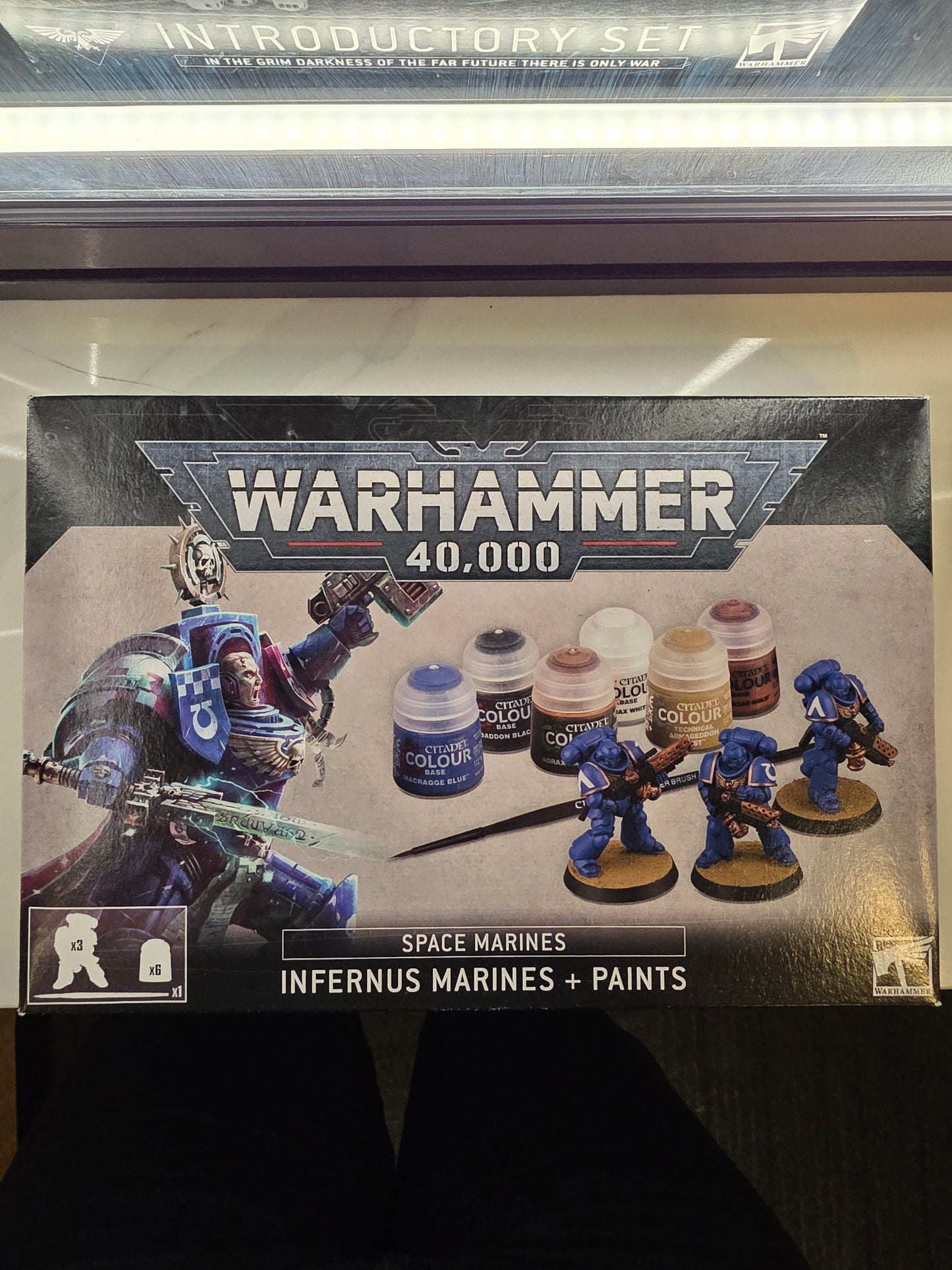 Warhammer 40000 Space Marines Infernus Marines and Paints