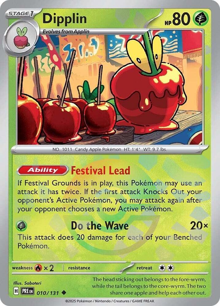 Dipplin 010/131 (SV: Prismatic Evolutions)  - Poke Ball Holofoil