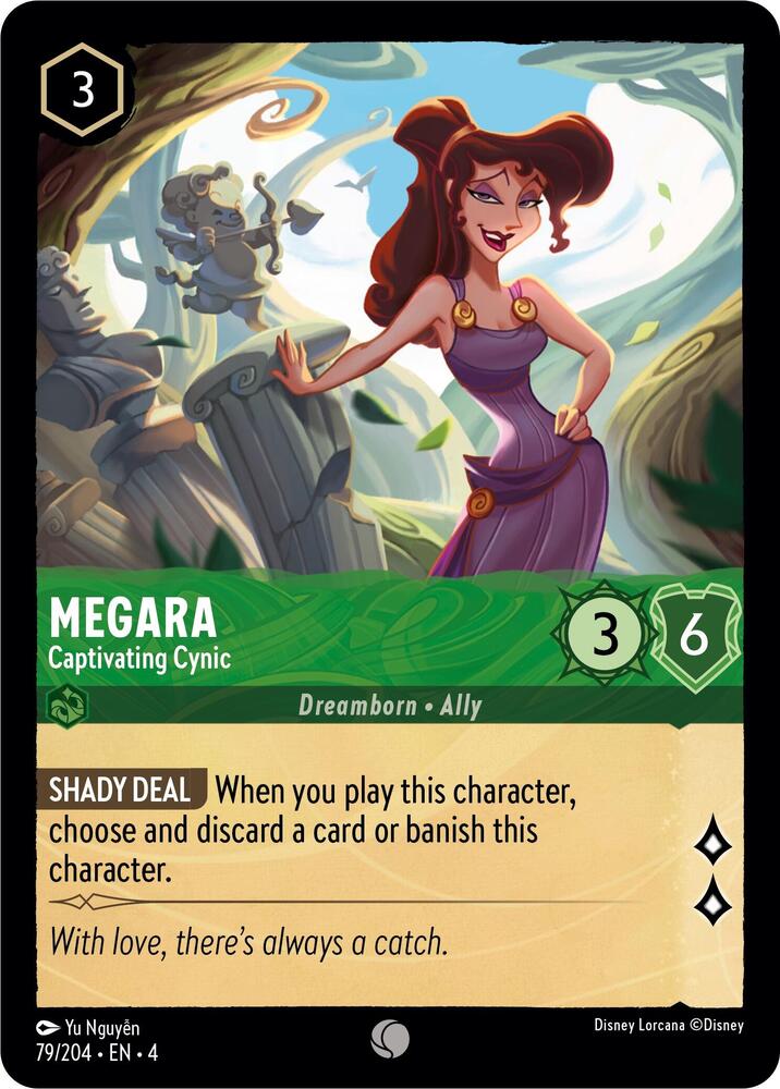 Megara, Captivating Cynic 79/204 (Ursula's Return) 