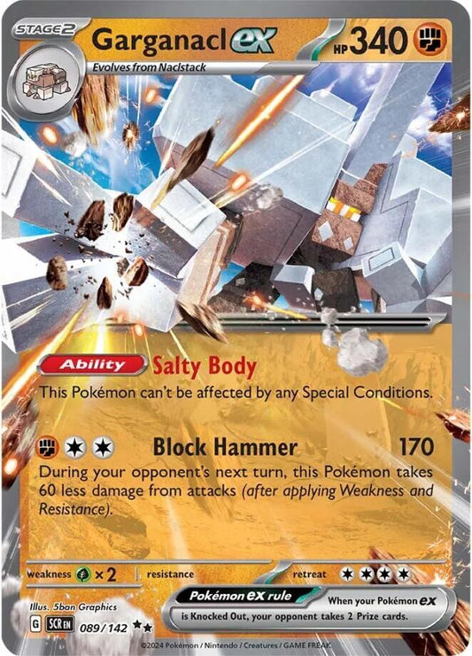 Garganacl ex 089/142 (SV07: Stellar Crown)  - Holofoil