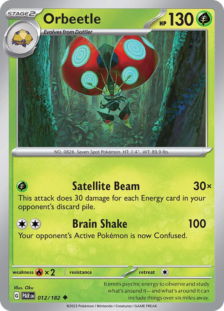 Orbeetle 012/182 (SV04: Paradox Rift) 