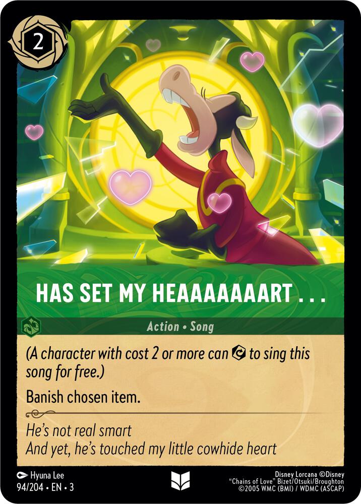 Has Set My Heaaaaaaart 94/204 (Into the Inklands) 