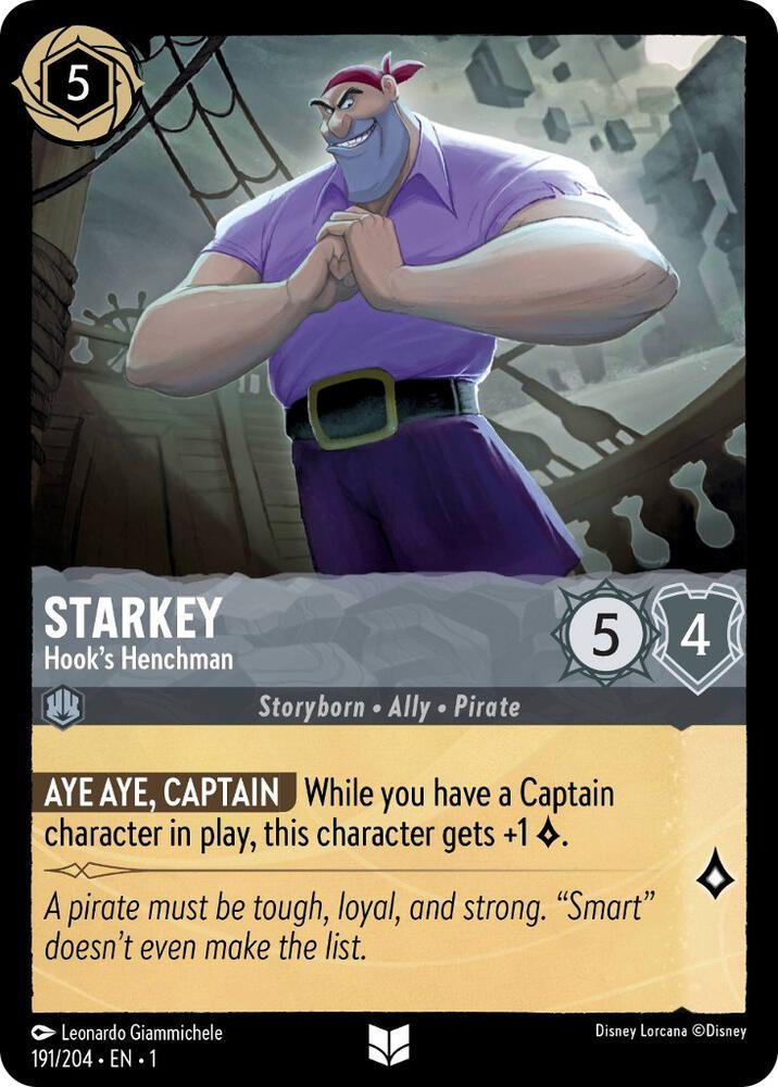 Starkey Hooks Henchman 191/204 (The First Chapter) 