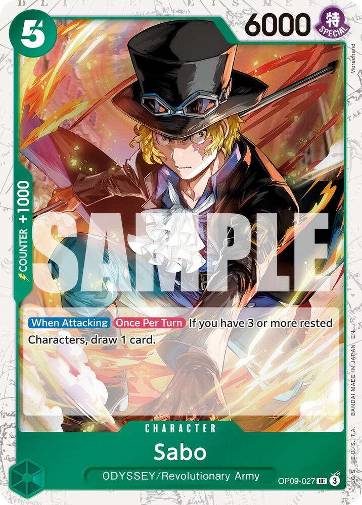 Sabo OP09-027 (Premium Booster -The Best- Vol. 2)  - Pirate Foil