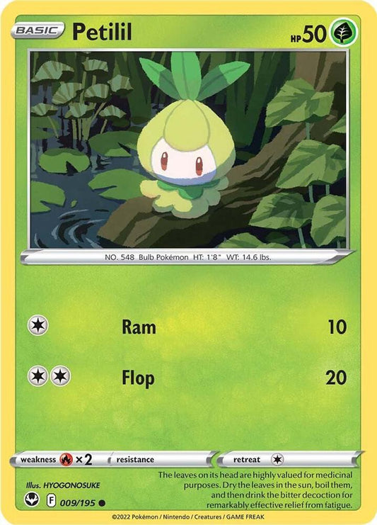 Petilil 009/195 (SWSH12: Silver Tempest) 