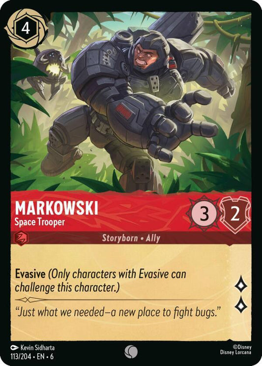 Markowski, Space Trooper 113/204 (Azurite Sea) 