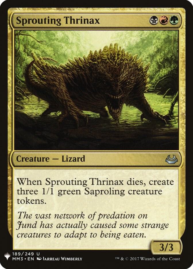 Sprouting Thrinax 189 (The List Reprints) 