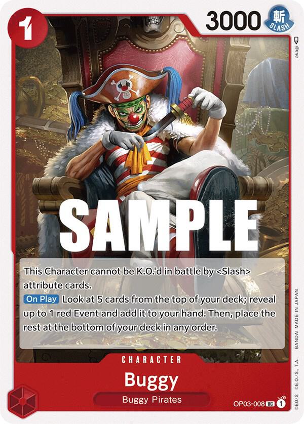 Buggy OP03-008 (Pillars of Strength) 